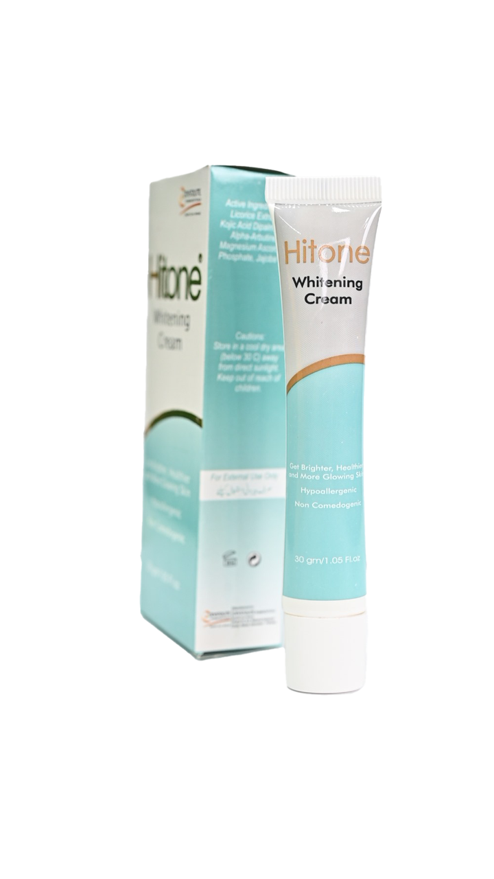 Hitone Whitening Cream For Bright Skin Crystolite Pharma