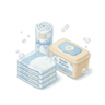 Baby Wipes and Diapers