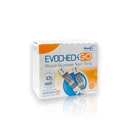 EvoCheck Go BGM Test Strip 50's