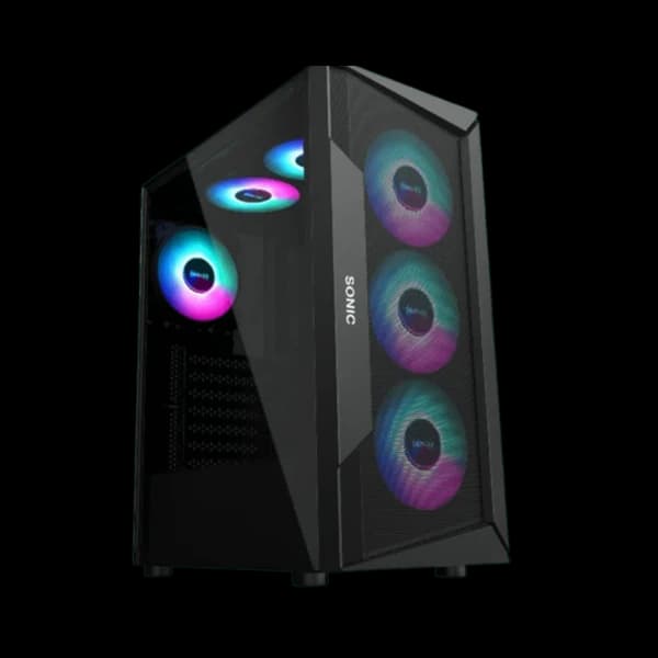 Sonic R28 Black Gaming Case
