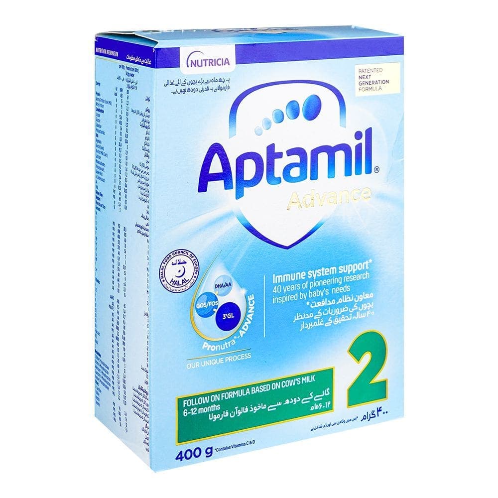 Aptamil 2 Advance Follow on Formula (6-12) Months