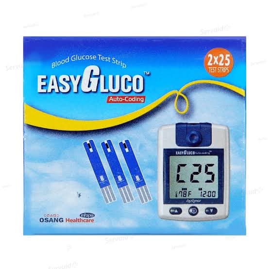 Easy Gluco Testing Strips 50