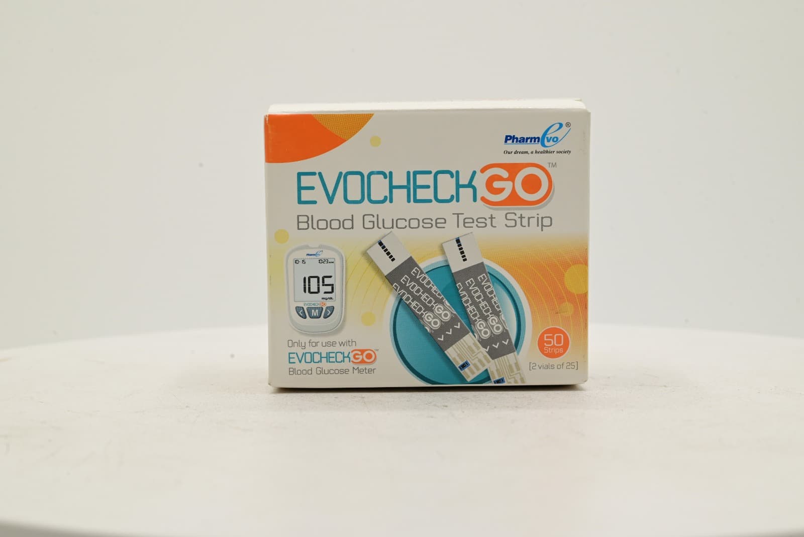 EvoCheck Go BGM Test Strip 50's