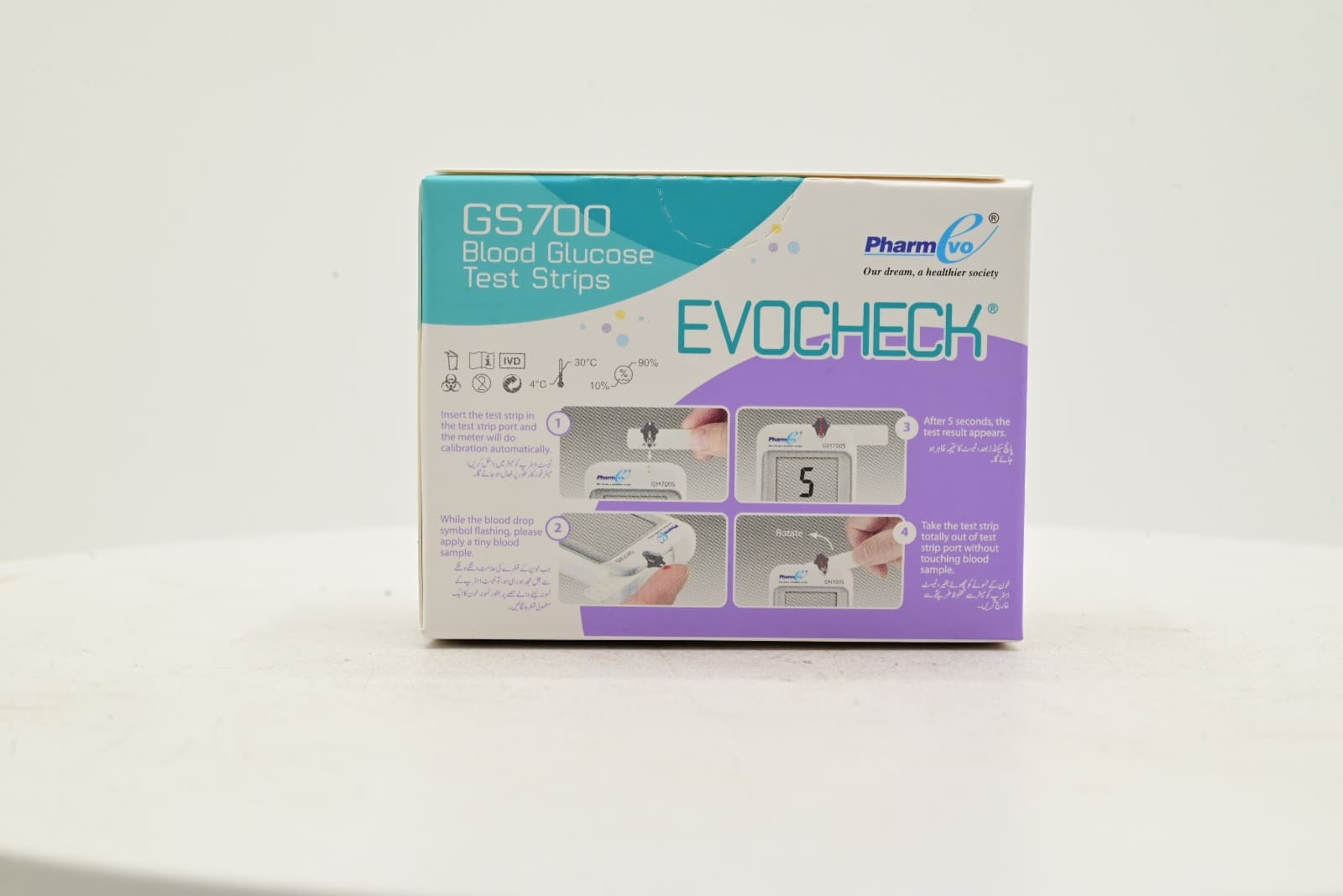 Evocheck GM700S BGM Test Strips 50's
