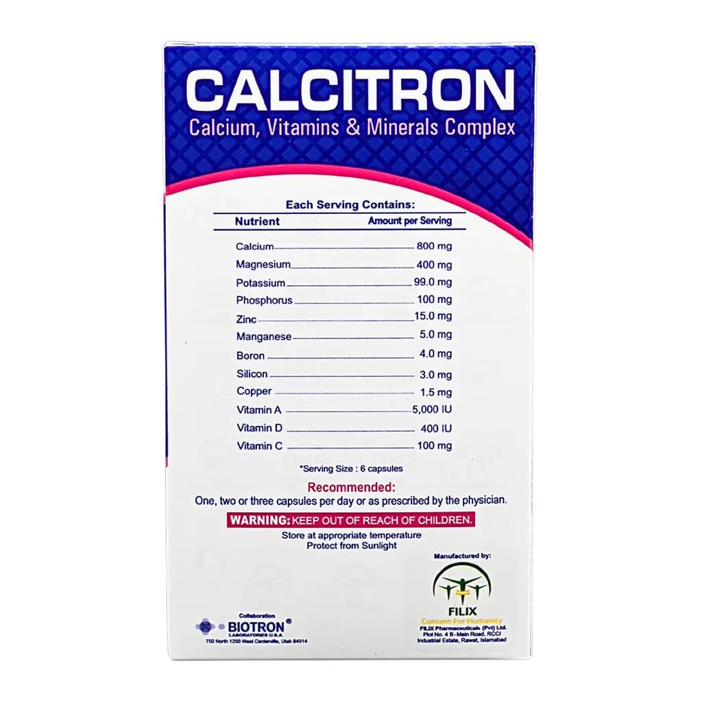 Calcitron Capsules - View 3