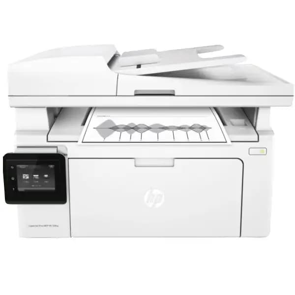 HP LaserJet Printer Fax & WIFI MFP 130 FW - View 1