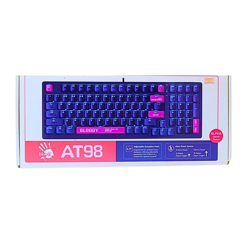 Buy the AT98 Alpha switch mechanical gaming keyboard with responsive keys, gaming design, and durable performance.