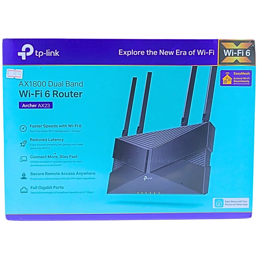 TP-Link AX1800 Dual-Band Wi-Fi 6 Archer AX23
