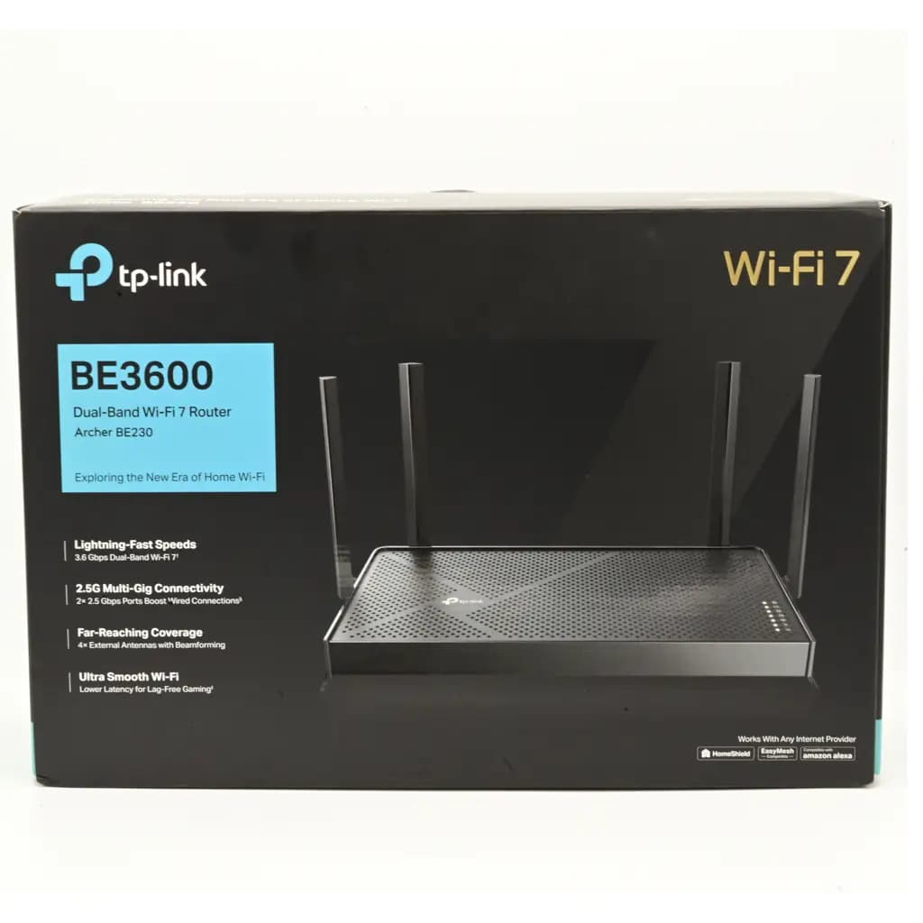 TP-Link Wi-Fi 7 Router Archer BE230 Dual Band BE3600 - View 1
