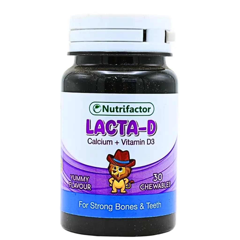 Lacta-D is the easy way to get your daily calcium & vitamin D3 dose for optimal bone & dental health. 