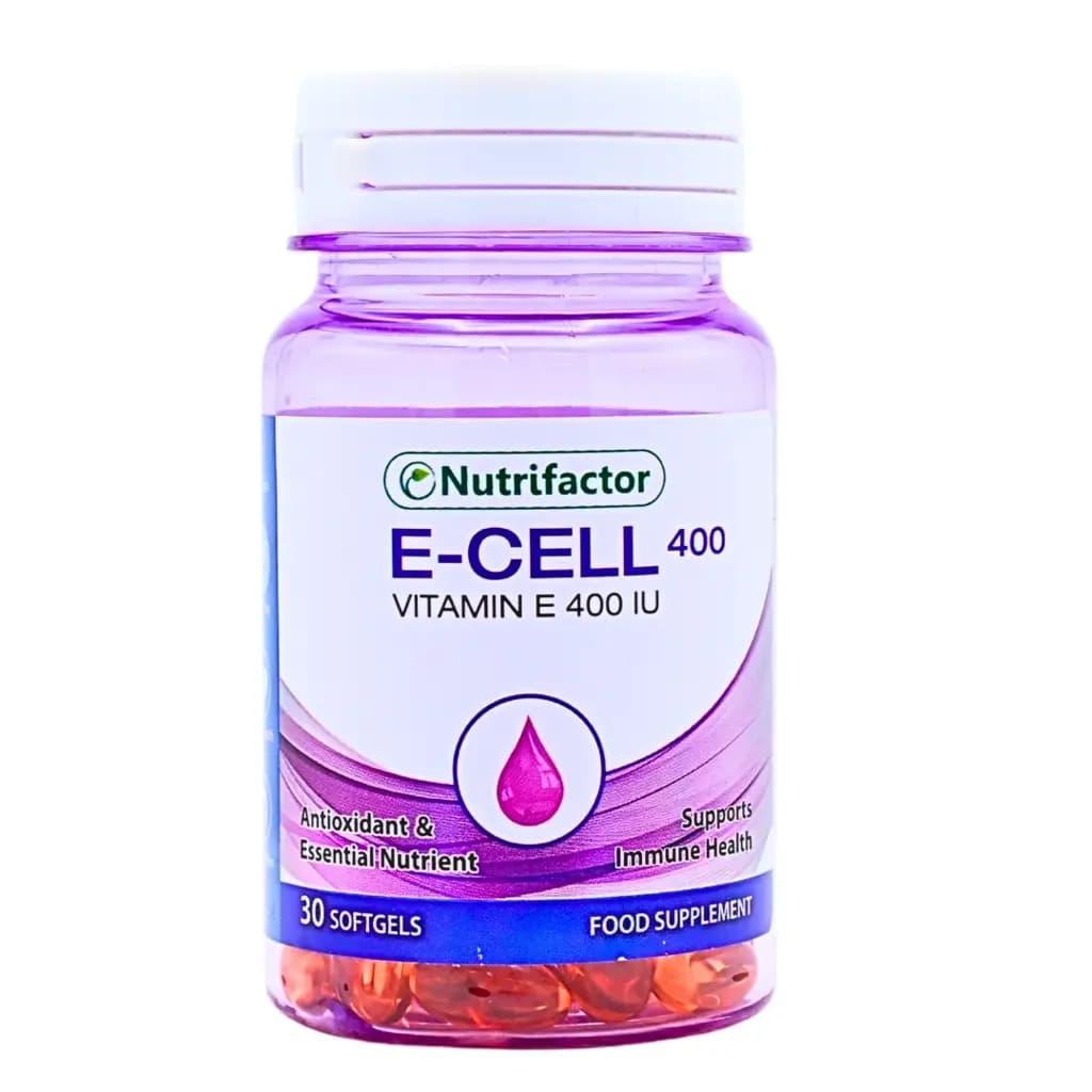 E-Cell Nutrifactor nourishes cells, improves heart health, & promotes overall well-being.