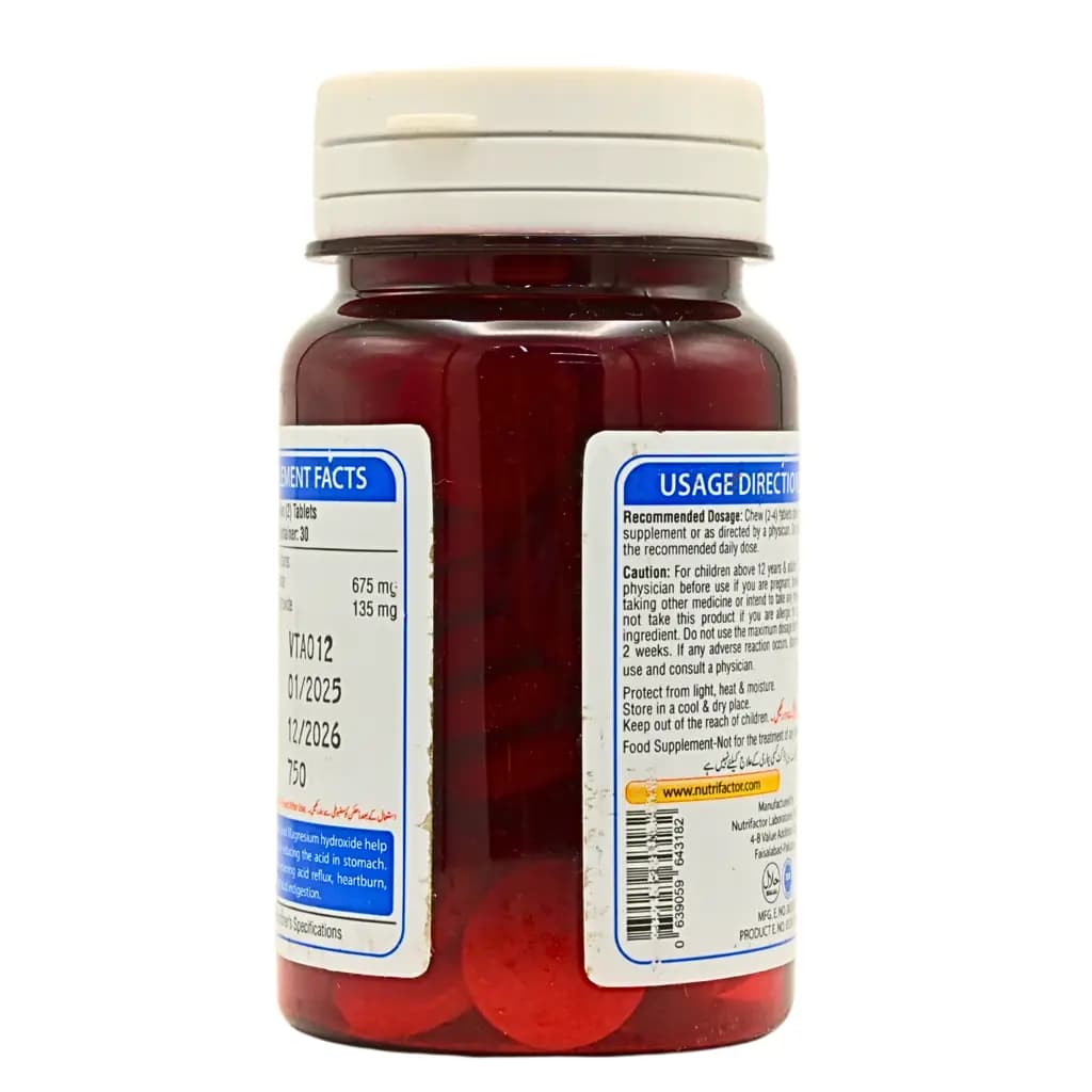 Ventacid Chewable Tablets - View 3