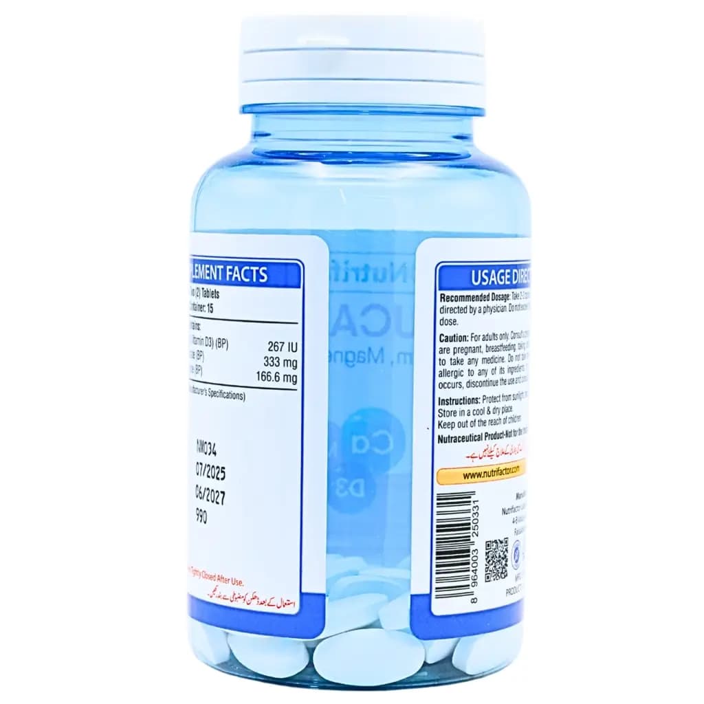 Nucal-M activates Vitamin D, supports nerve impulses & enhances muscle function. 