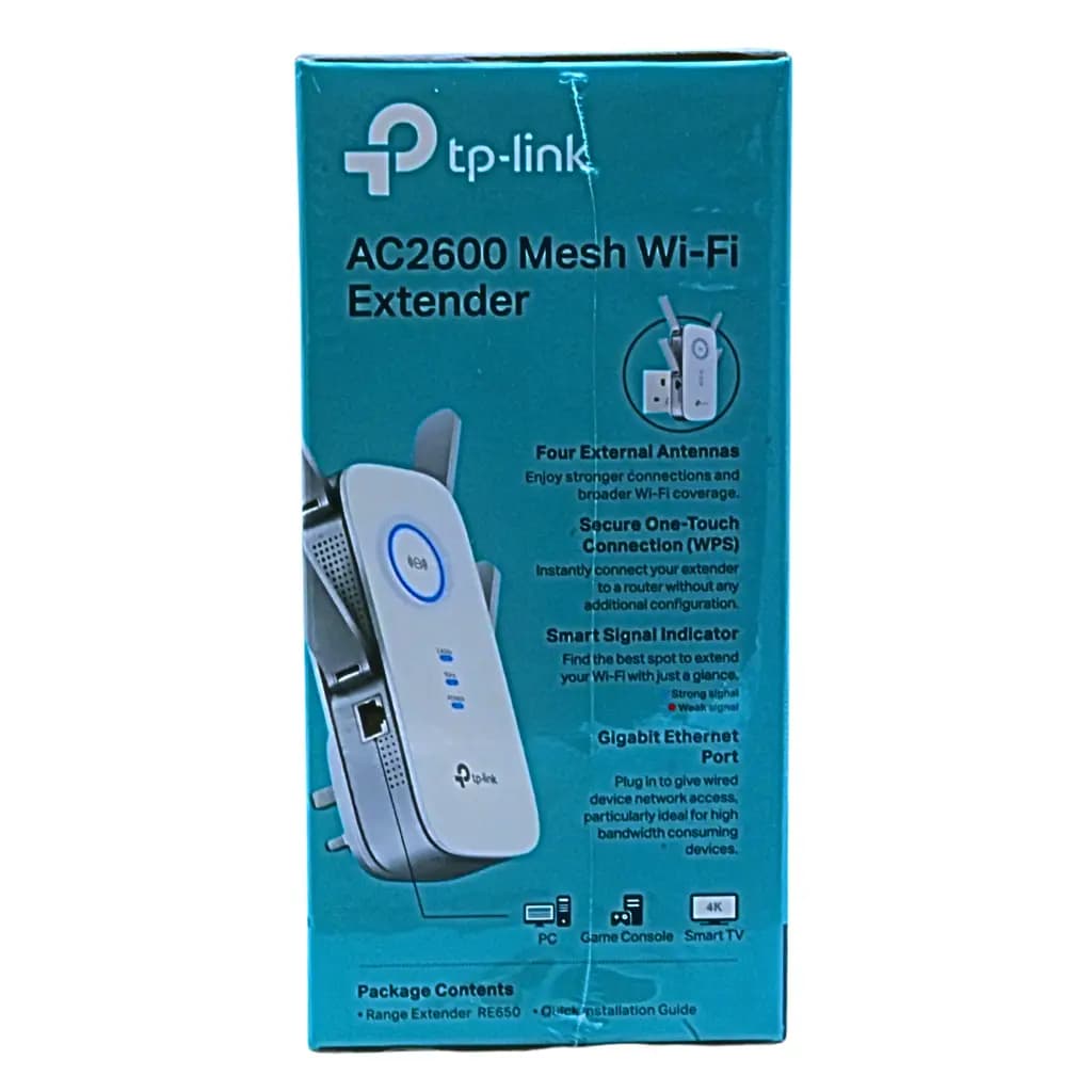 TP-Link AC2600 Wi-Fi Range Extender RE650 - View 2
