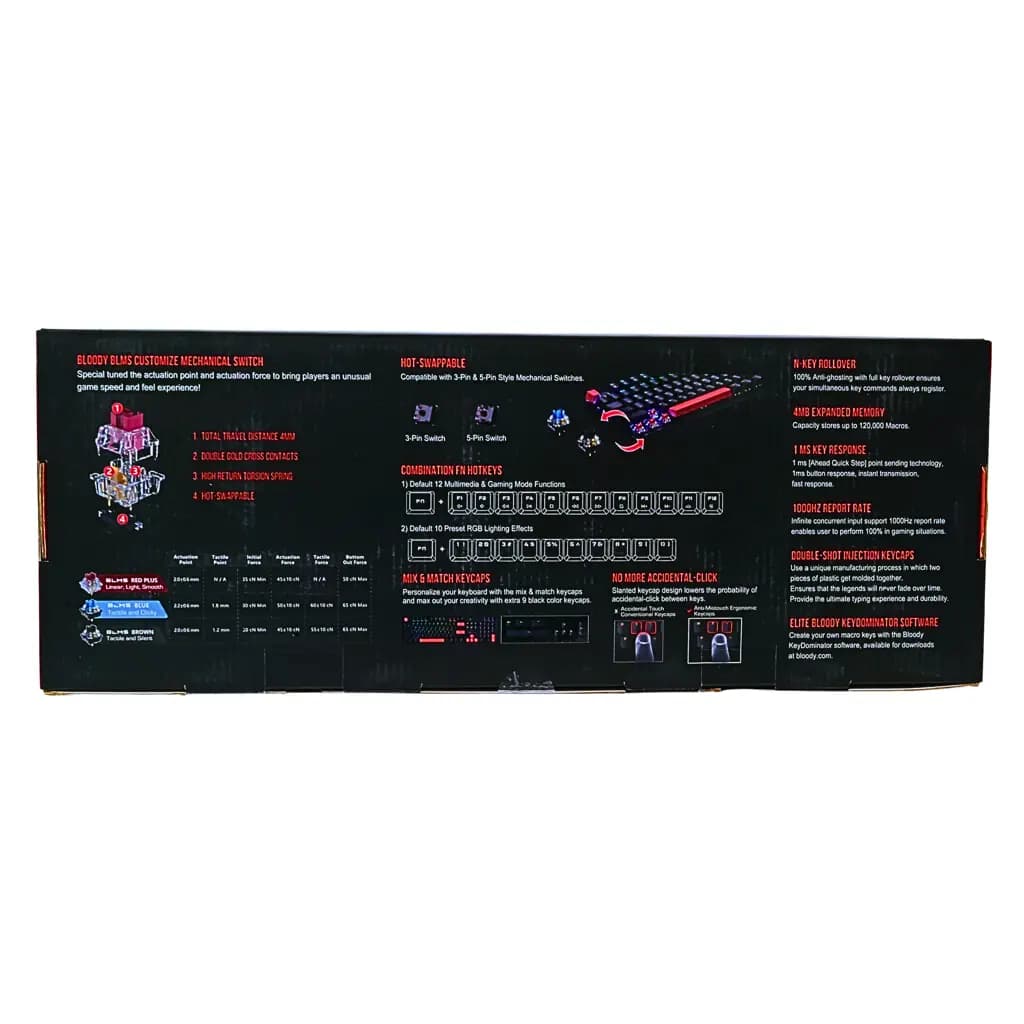 Bloody S520N Mechanical Gaming Keyboard - View 2