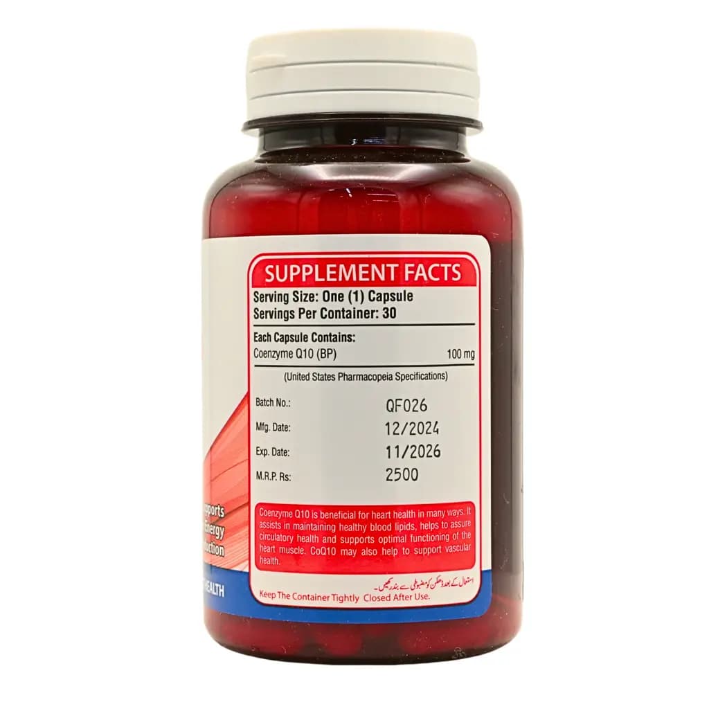 Protect your cells from damage and promote a healthy heart with QFactor containing CoQ10, a vital antioxidant