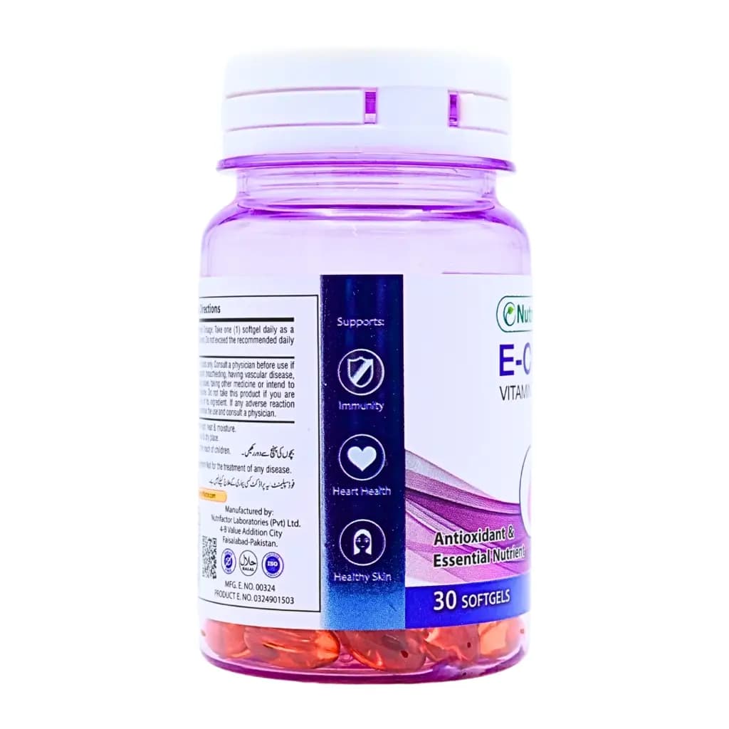 E-Cell Nutrifactor nourishes cells, improves heart health, & promotes overall well-being.
