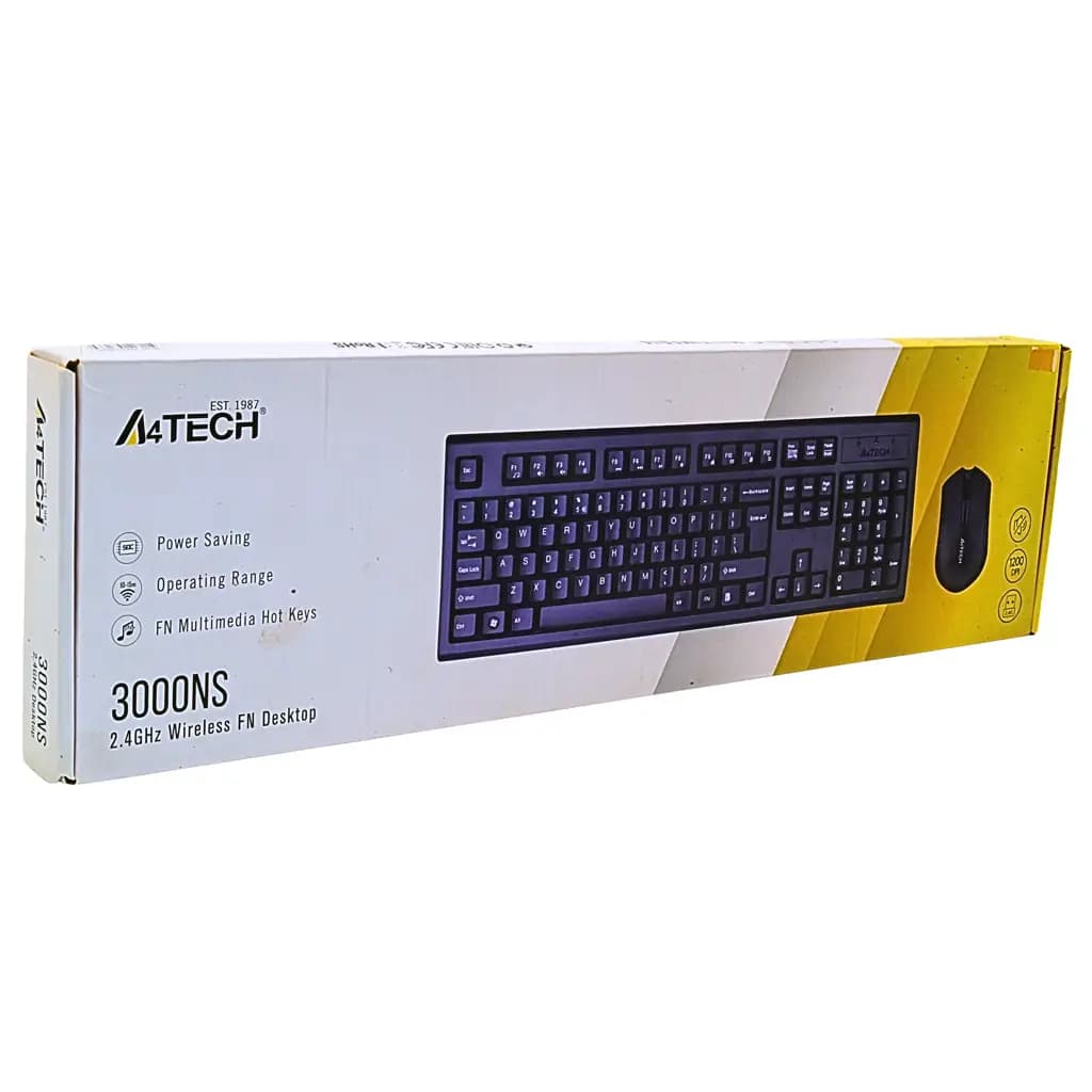 A4Tech 3000NS Wireless Desktop - View 3