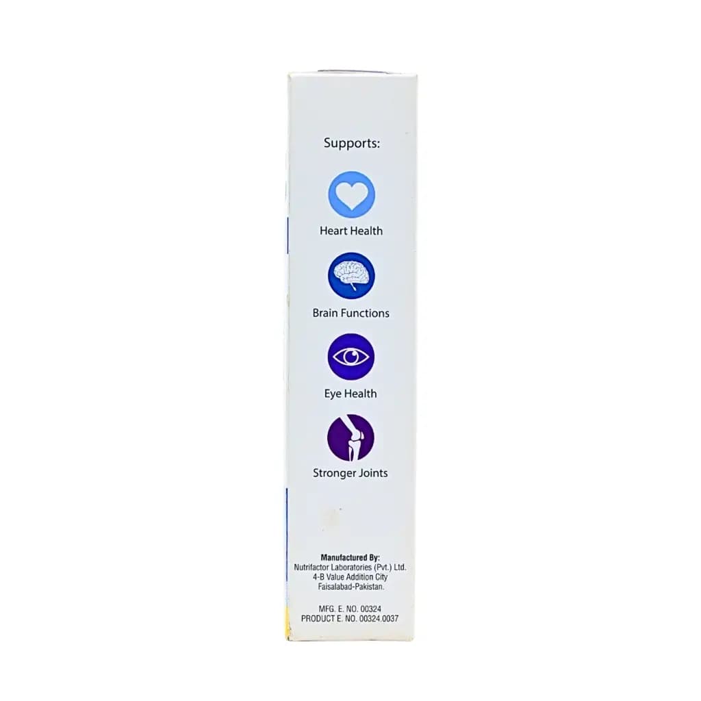 Icelandic cod liver oil helps in the healthy development of the brain, central nervous system, and vision. 