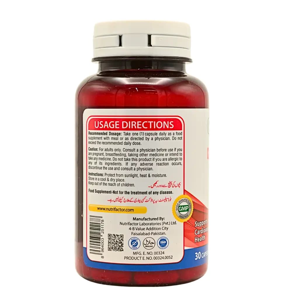 Protect your cells from damage and promote a healthy heart with QFactor containing CoQ10, a vital antioxidant