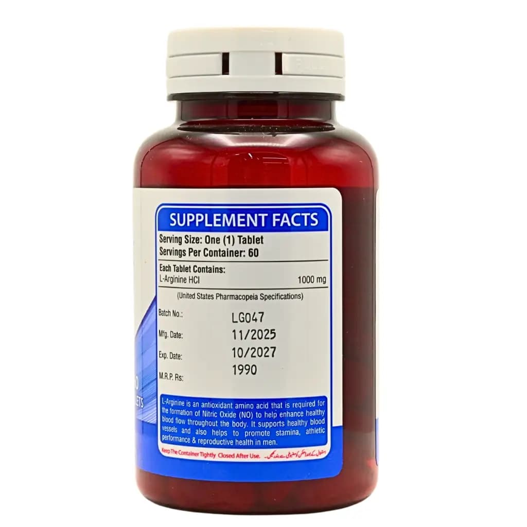 L-Arginine is an amino acid, which can be utilized in different capacities and is known to be quite effective for your general health.
