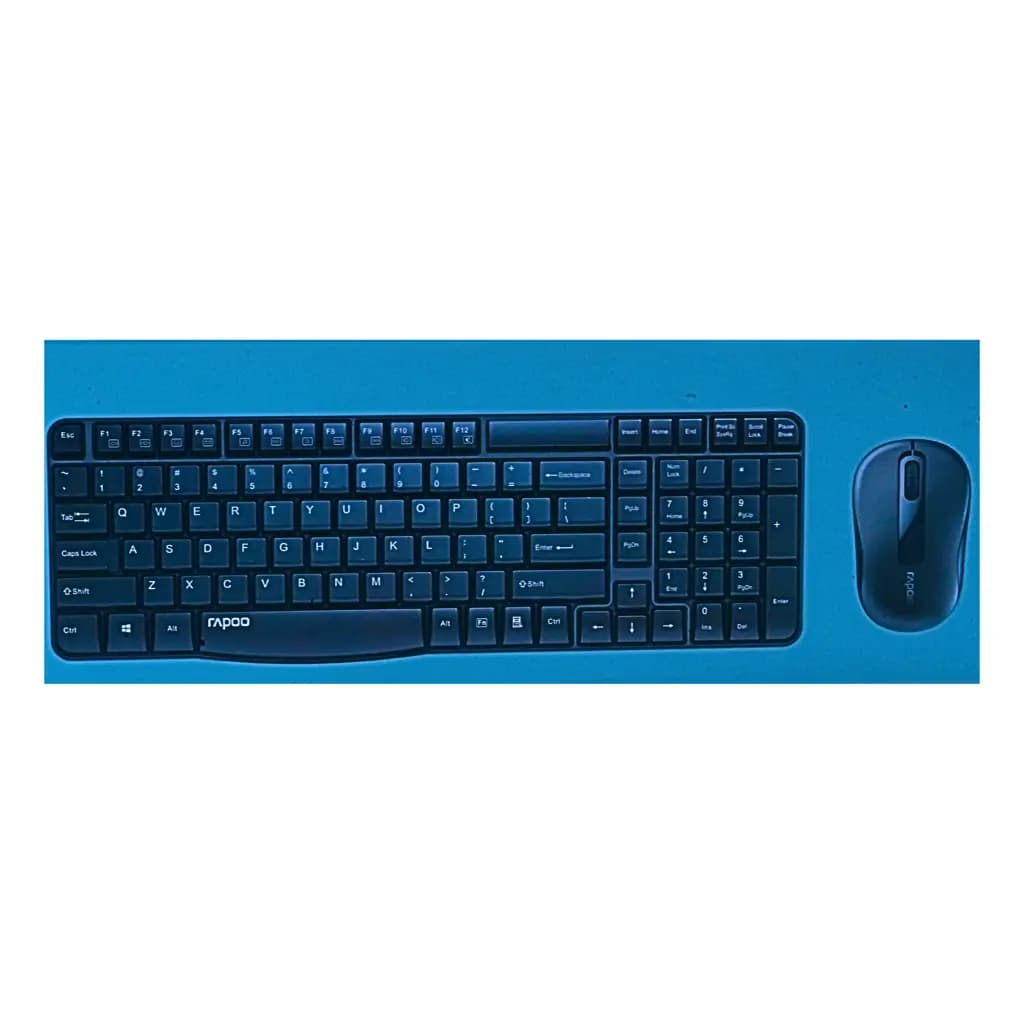 Rapoo X1800S Wireless Optical Keyboard and Mouse Combo - View 1