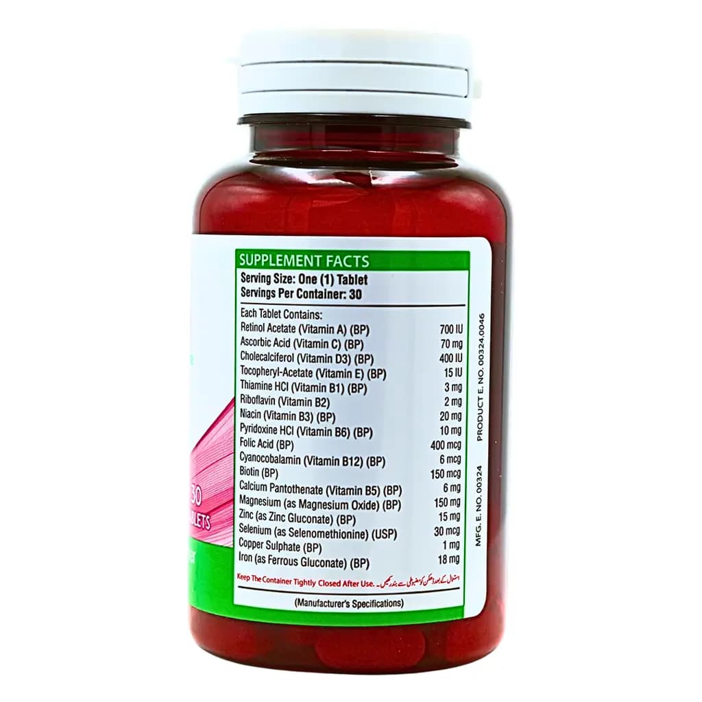 Nutrifactor Vitamom increases blood levels and prevents weakness and fatigue