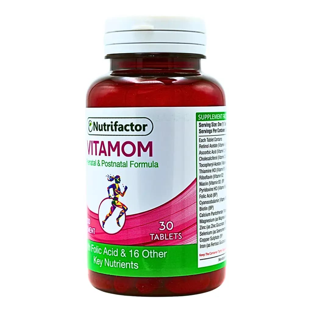 Nutrifactor Vitamom increases blood levels and prevents weakness and fatigue