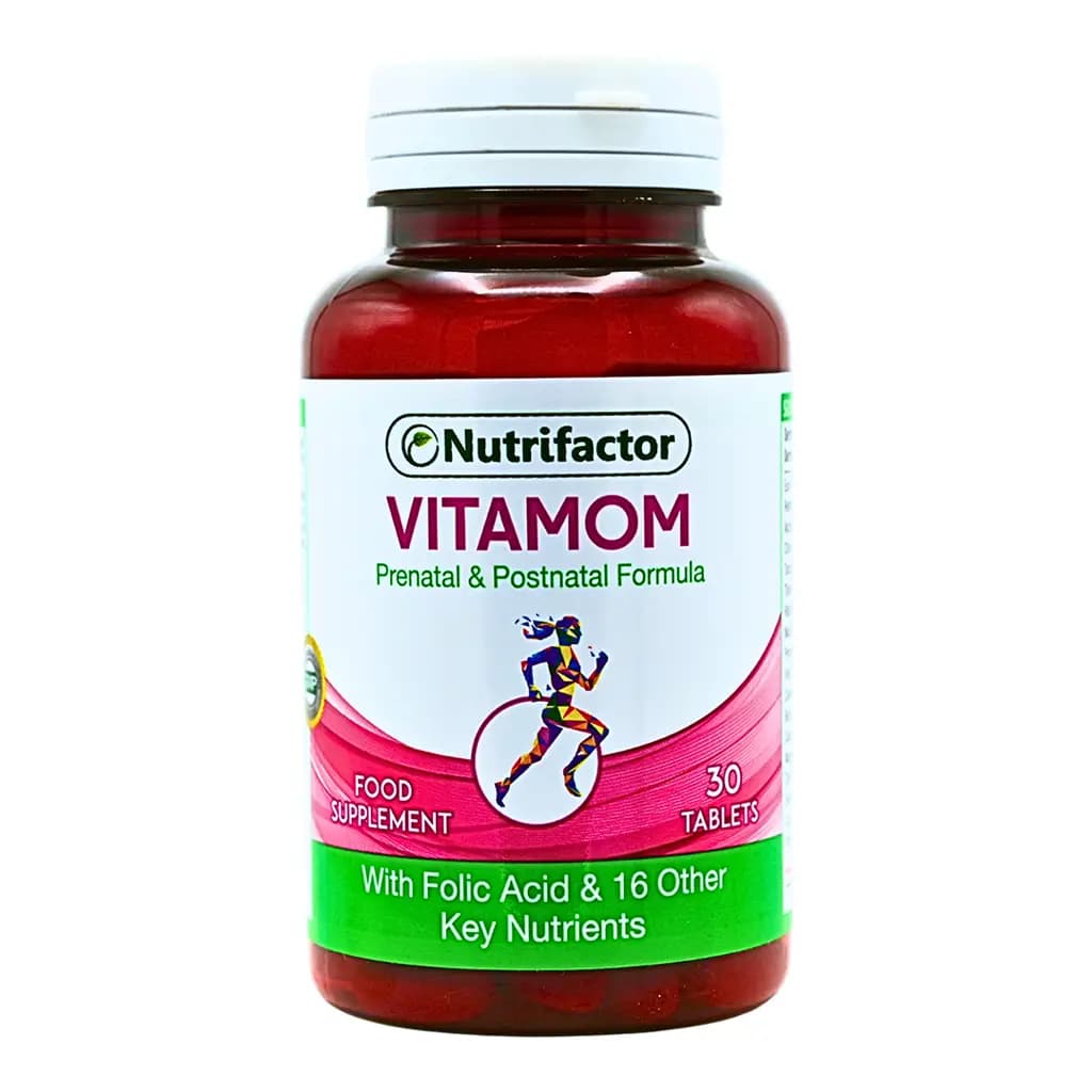 Nutrifactor Vitamom increases blood levels and prevents weakness and fatigue