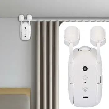 Rechargeable Robot Curtain Motor for Rods and Rails - View 1