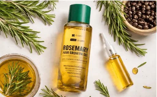 Anna Gro Rosemary Hair Oil for natural hair growth and scalp nourishment