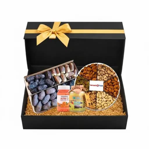 Premium Ramadan Dates &amp; Nuts Health Box