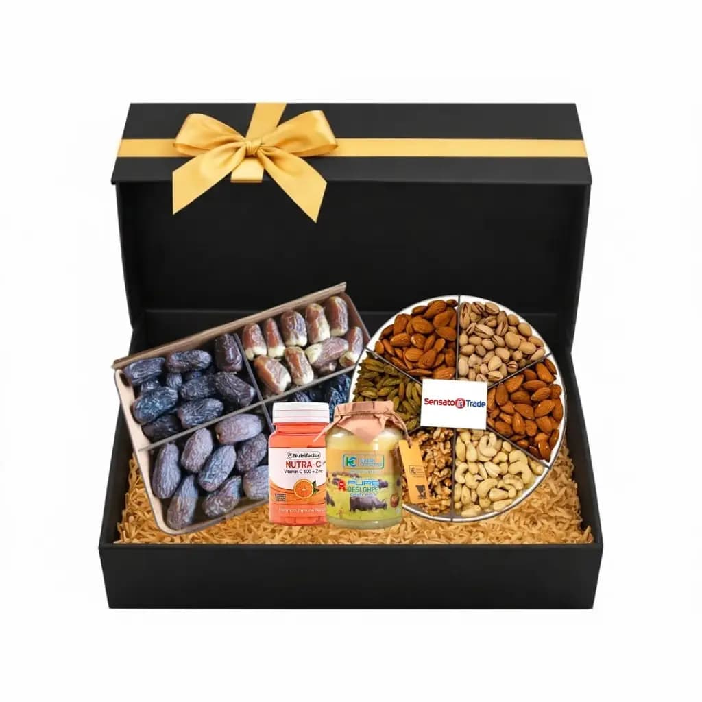Premium Ramadan Dates &amp; Nuts Health Box