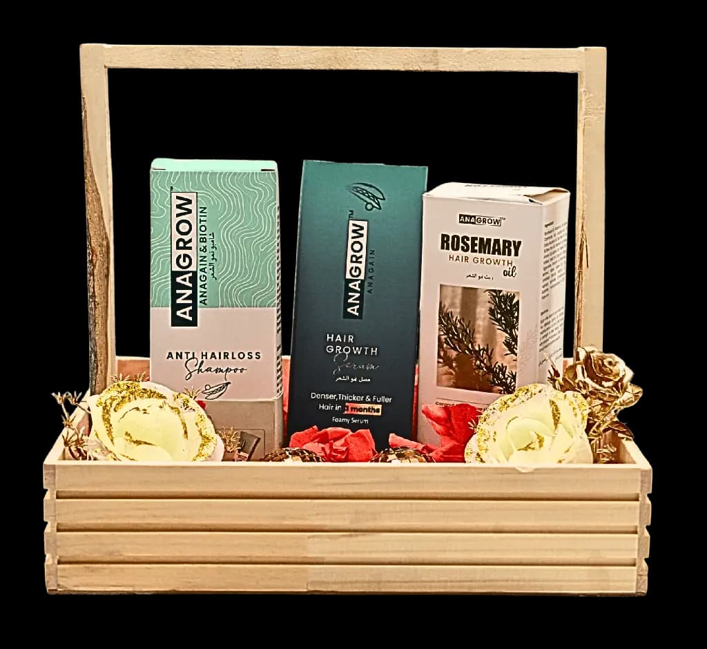Anagrow Hair Growth Bundle – Complete Hair Care Kit for Strong, Shiny Hair