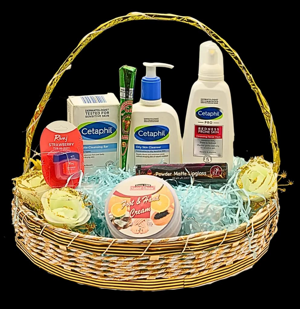 Eid Festive Beauty Bundle for Girls – Complete Skincare, Makeup &amp; Traditional Outfit Set