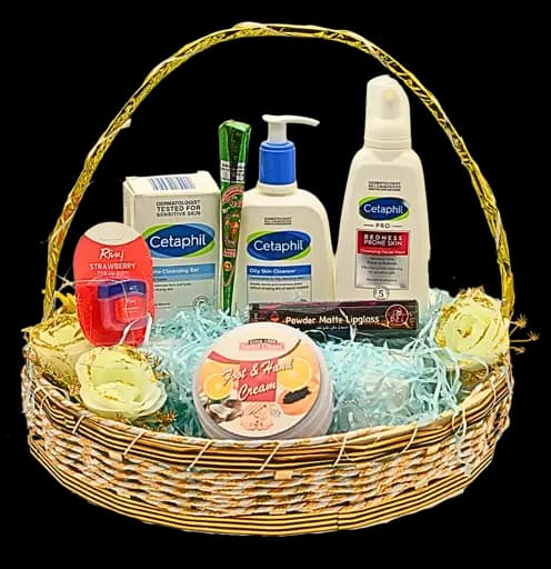 Eid Festive Beauty Bundle for Girls – Complete Skincare, Makeup &amp; Traditional Outfit Set
