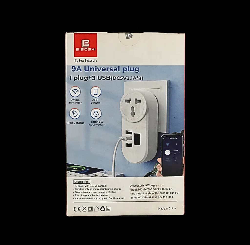 BIBOSHI Smart Socket 9A