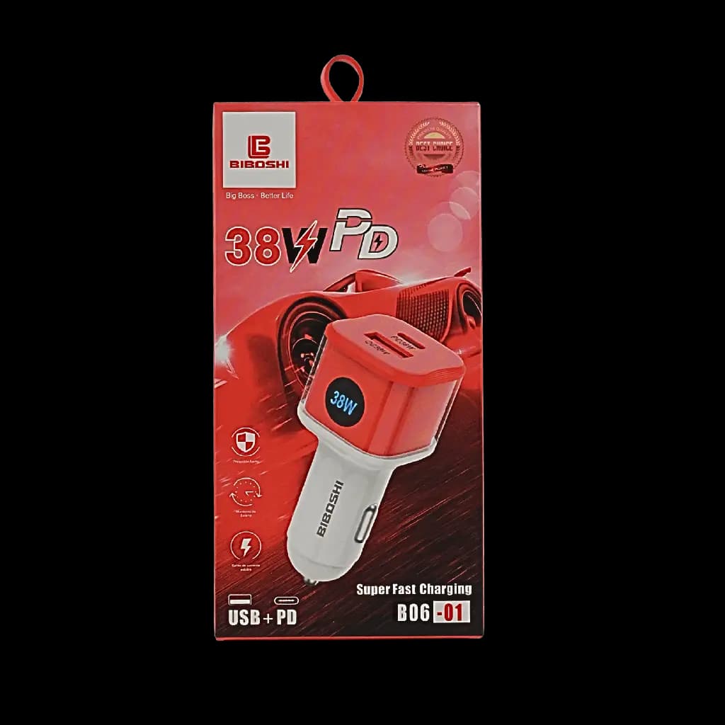 BIBOSHI 38W Car Charger