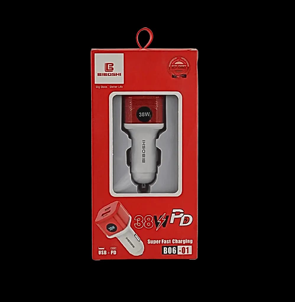 BIBOSHI 38W Car Charger