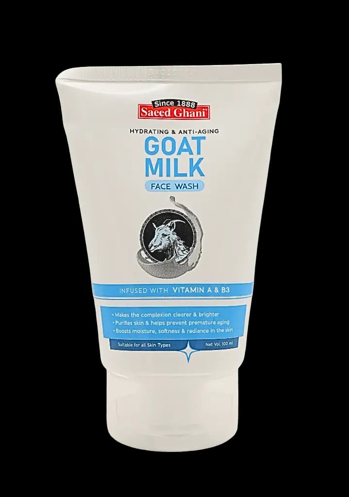 Goat Milk Hydrating Anti Aging Face Wash – Nourishing Facial Cleanser