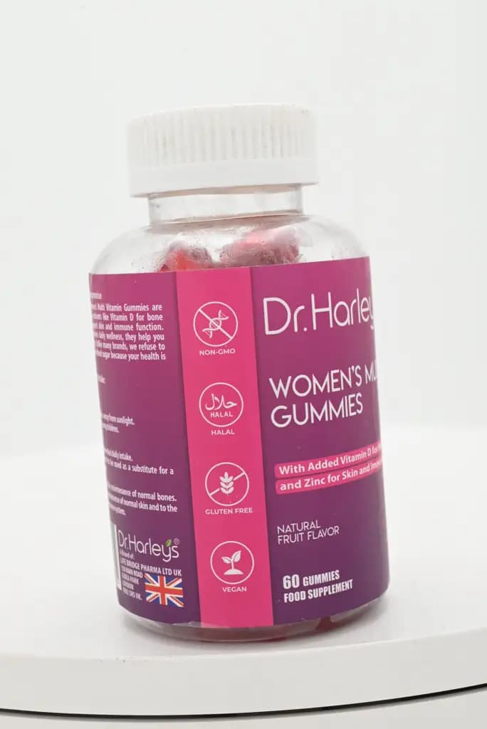 Dr. Harley’s Women Multivitamin Gummies for Energy, Immunity &amp; Hair Skin Support