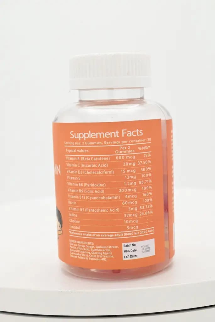 Dr. Harley’s Kids Multivitamin Gummies for Growth, Immunity &amp; Daily Nutrition