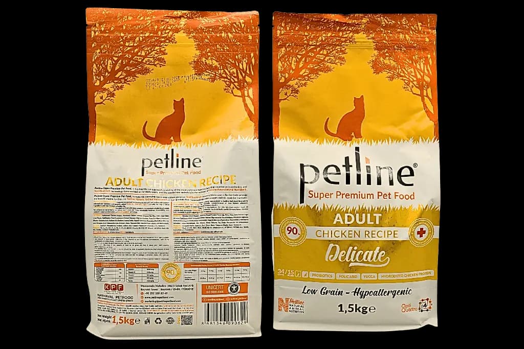 Petline Super Premium Adult Cat Food – Chicken Selection