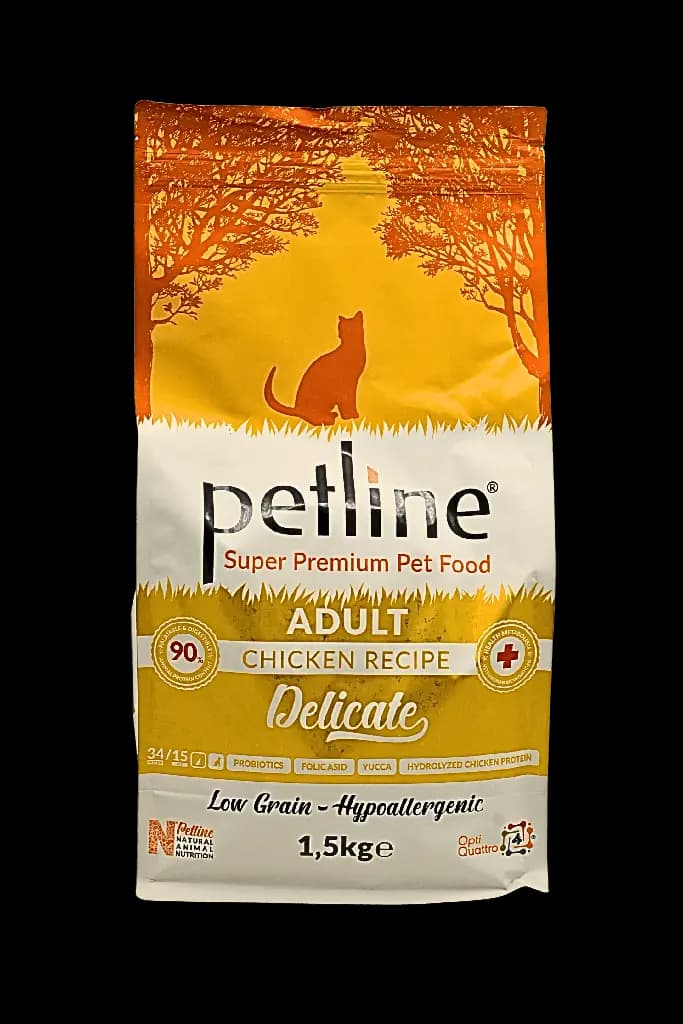 Petline Super Premium Adult Cat Food – Chicken Selection
