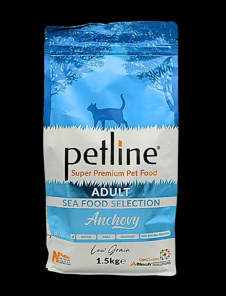 Petline Super Premium Adult Cat Food Sea Food Selection
