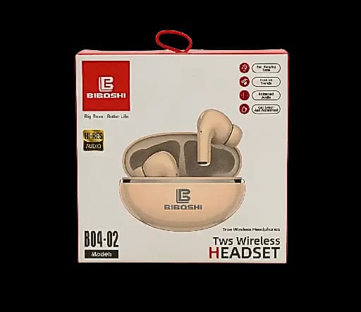 BIBOSHI B04-02 Whale Cavity Stereo True Wireless Headphones