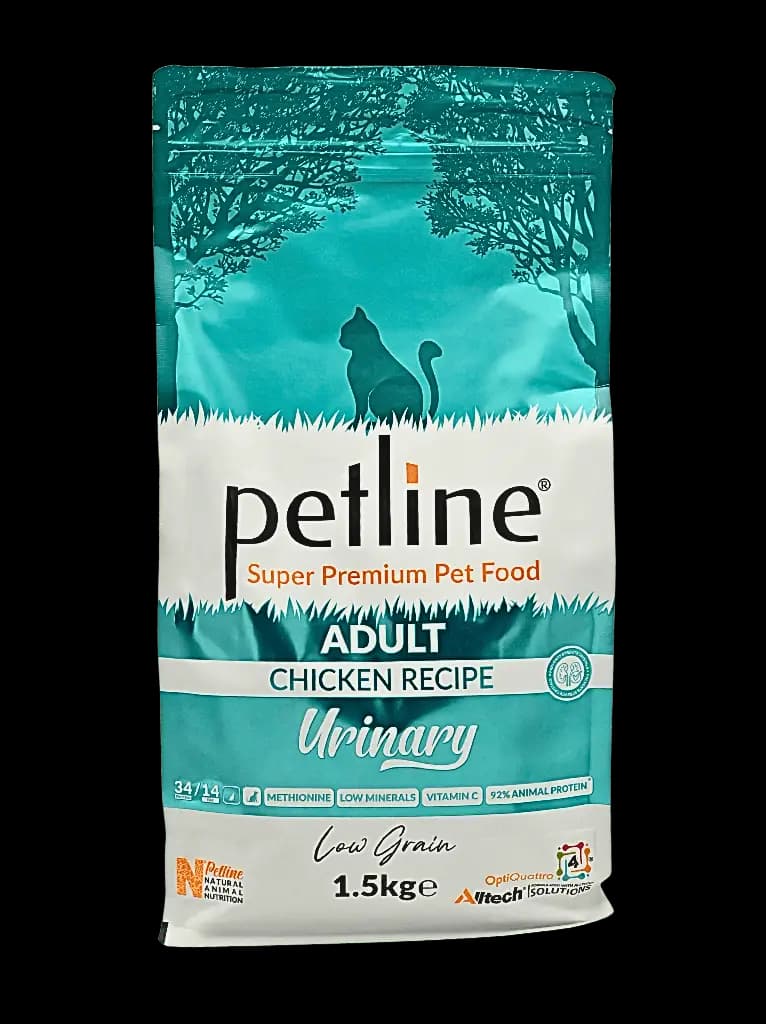 Petline Super Premium Adult Urinary Cat Food – Chicken Selection, 1.5 Kg