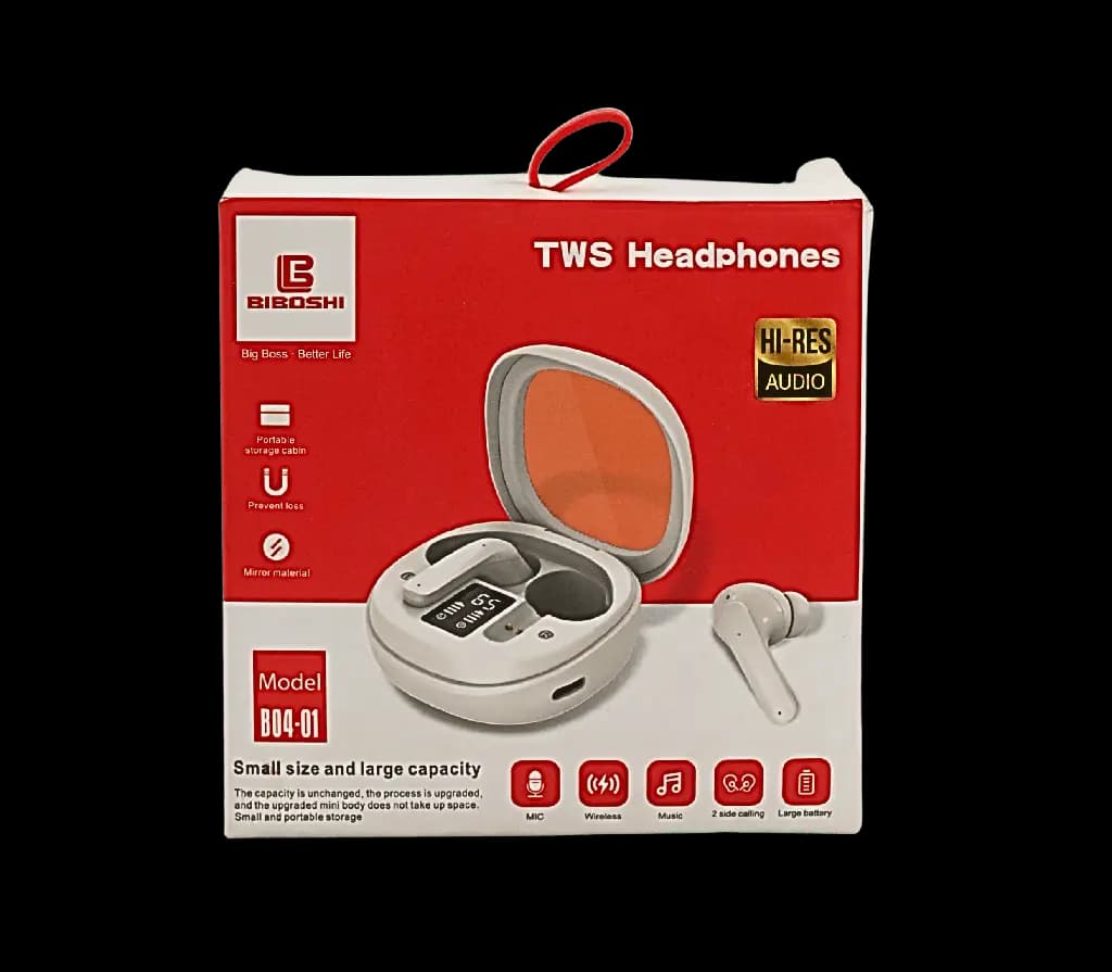 BIBOSHI B04-01 TWS Wireless Headphones