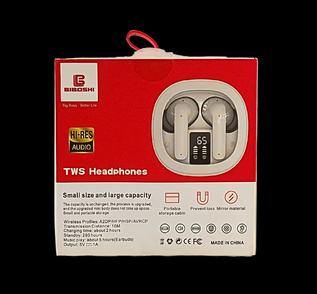 BIBOSHI B04-01 TWS Wireless Headphones