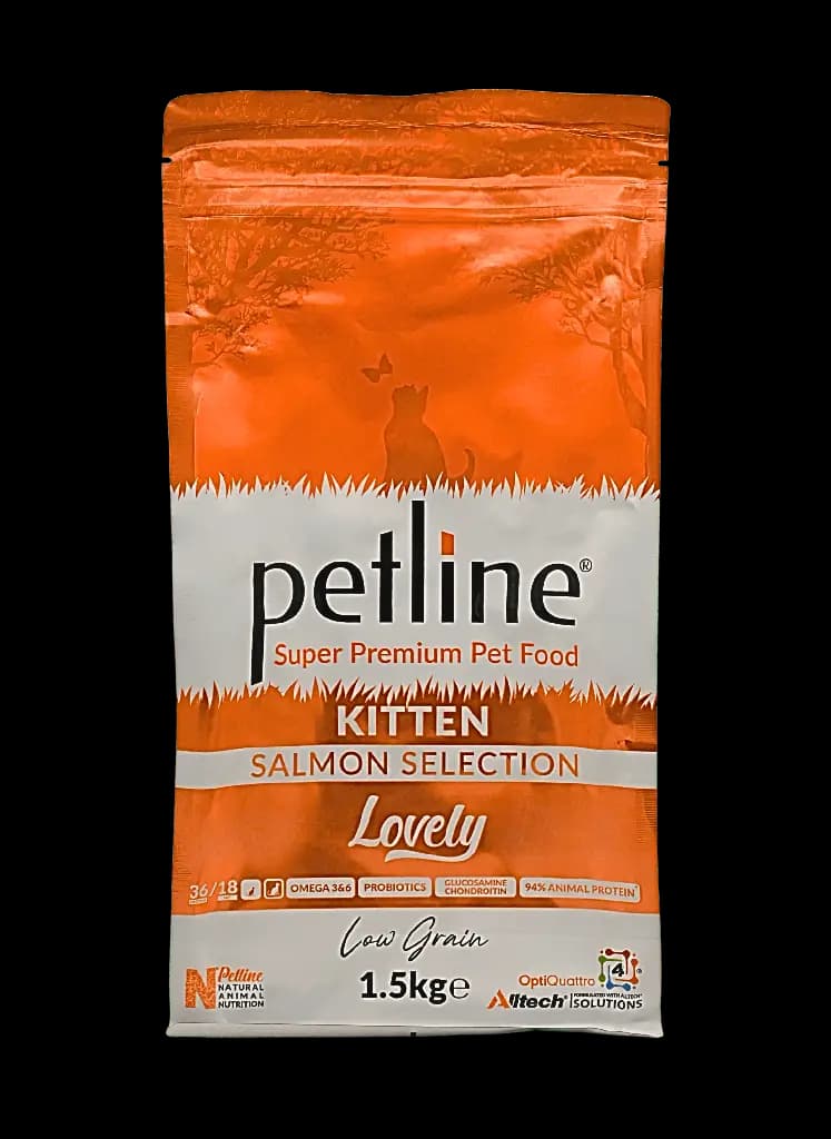 Petline Super Premium Kitten Food Salmon Selection 1.5 Kg